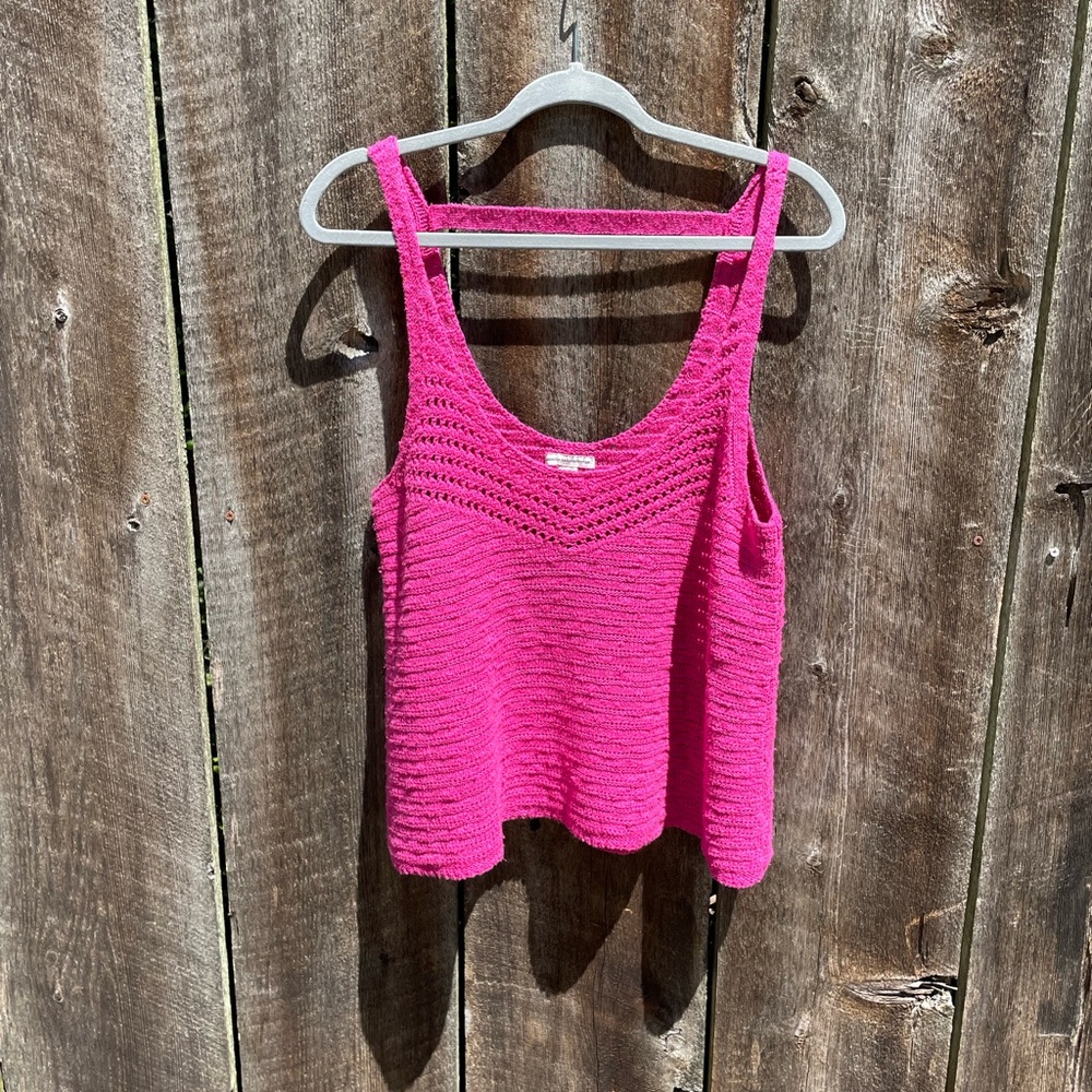 Women’s XL American Eagle crocheted tank